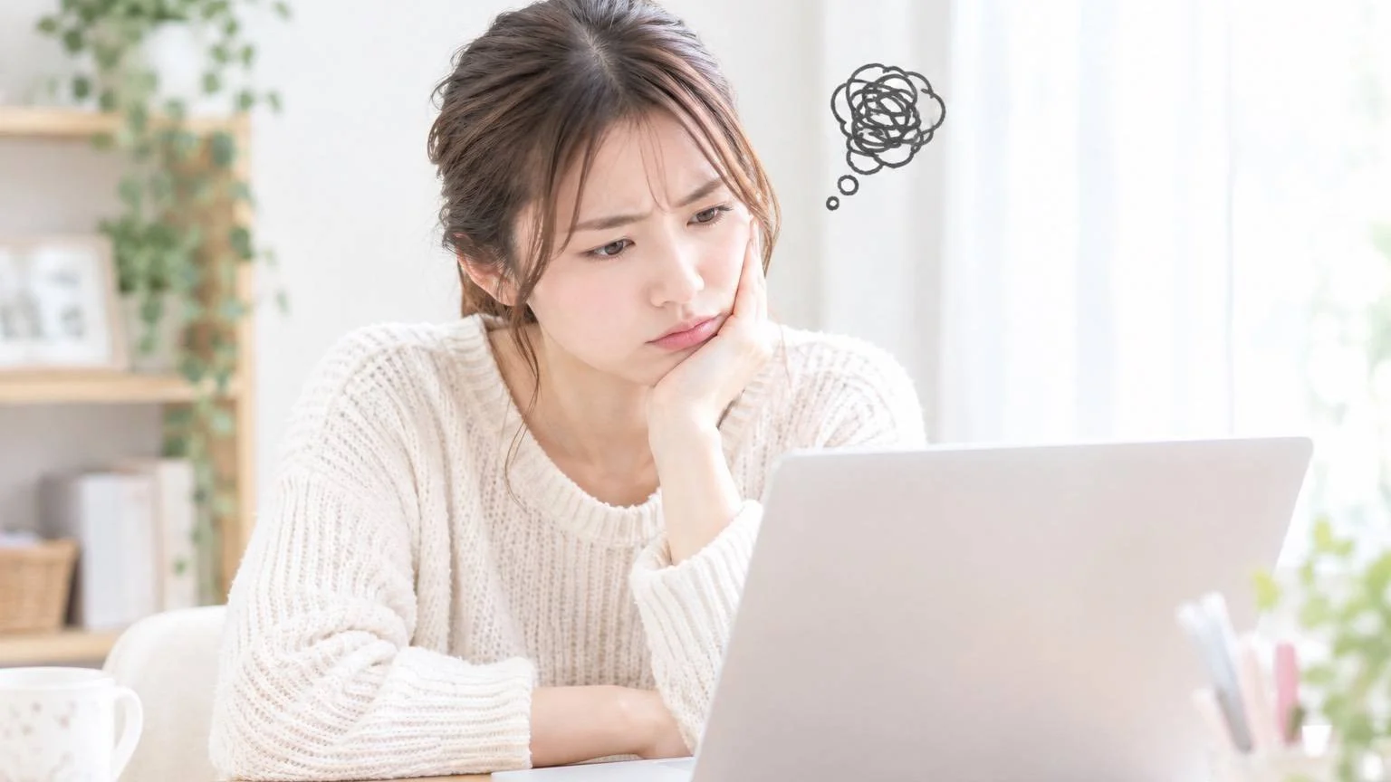 通学の時間が取れず悩む女性