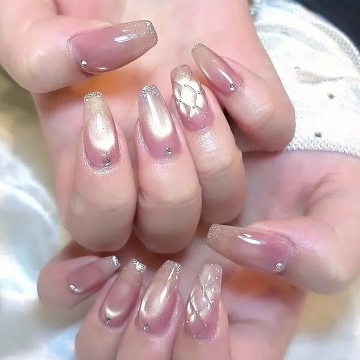 施術したネイル