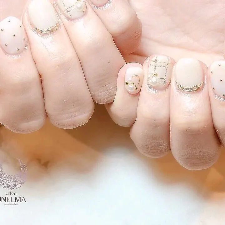施術したネイル